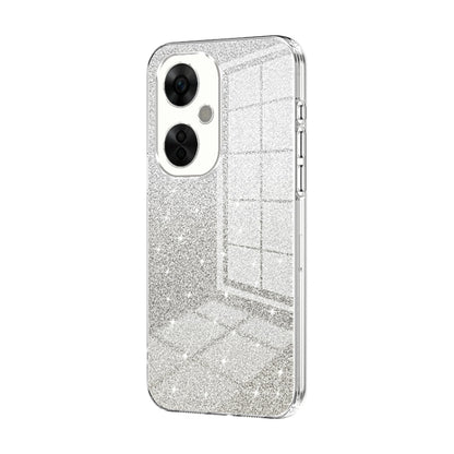Gradient Glitter Powder Electroplated Phone Case, For OnePlus Ace 3 Pro, For OnePlus Ace 2 Pro, For OnePlus Nord CE 3 Lite / Nord N30