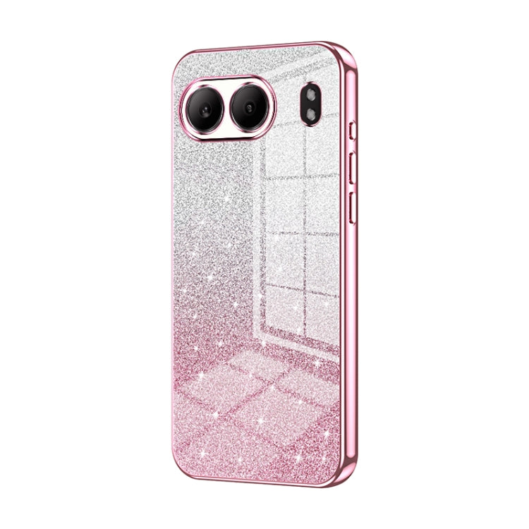 Gradient Glitter Powder Electroplated Phone Case, For OnePlus Ace 5 / 13R, For OnePlus 13, For OnePlus Nord 4