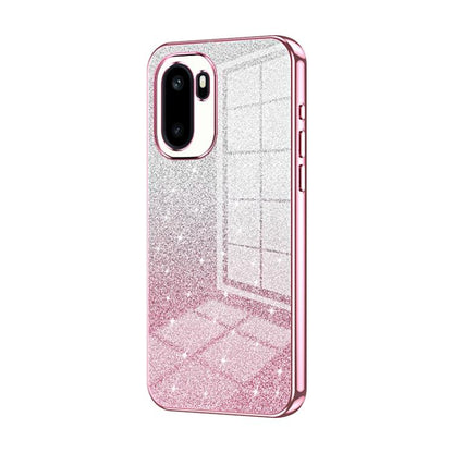 Gradient Glitter Powder Electroplated Phone Case, For OnePlus Turbo 6V, For OnePlus Turbo 6, For OnePlus Ace 6 / Ace 6T / 15R