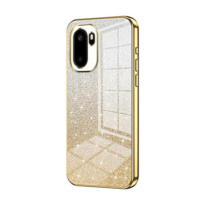 Gradient Glitter Powder Electroplated Phone Case, For OnePlus Turbo 6V, For OnePlus Turbo 6, For OnePlus Ace 6 / Ace 6T / 15R