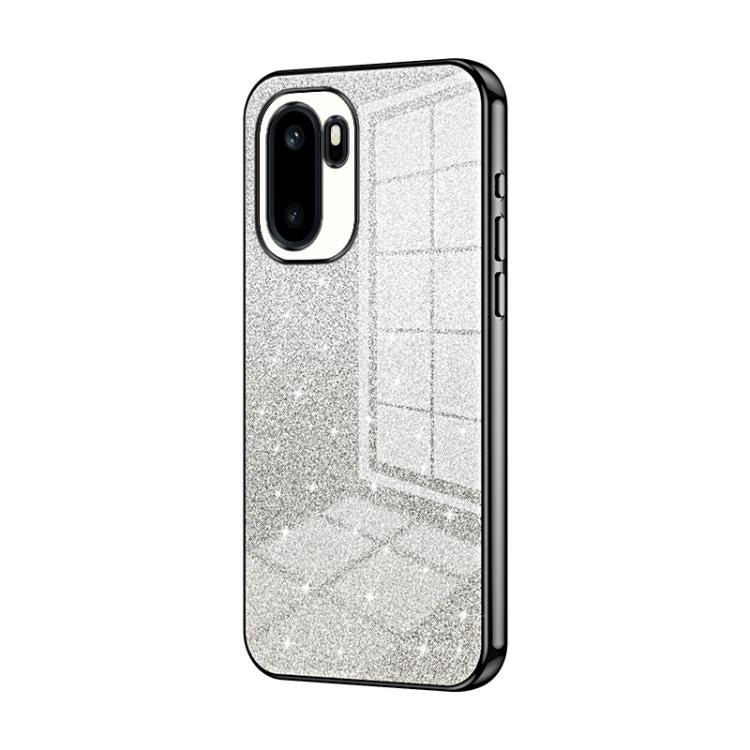 Gradient Glitter Powder Electroplated Phone Case, For OnePlus Turbo 6V, For OnePlus Turbo 6, For OnePlus Ace 6 / Ace 6T / 15R