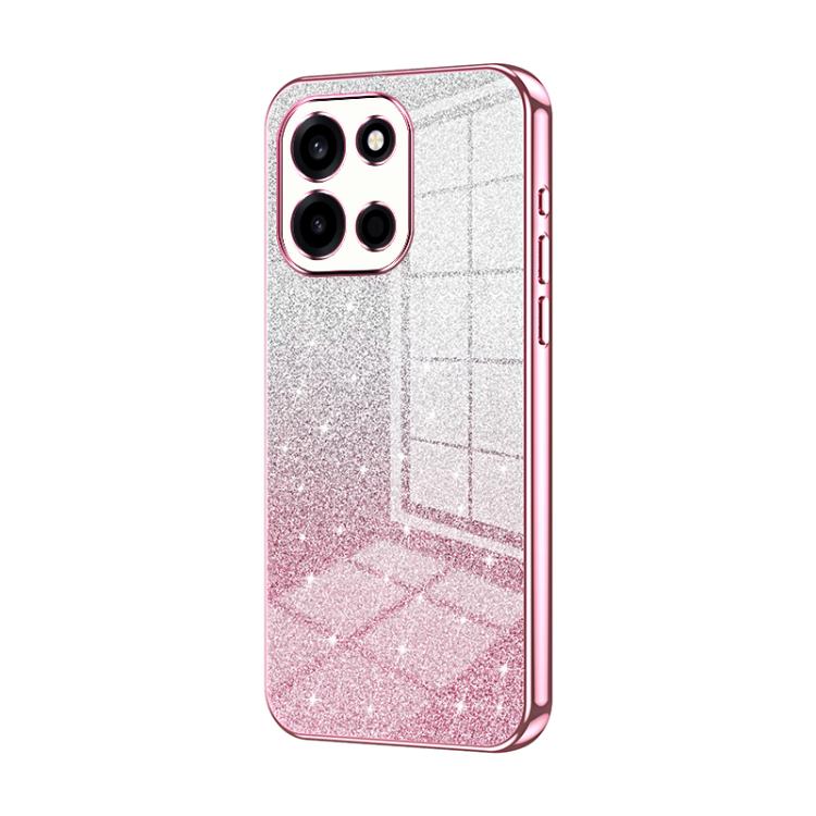 Gradient Glitter Powder Electroplated Phone Case, For OnePlus Turbo 6V, For OnePlus Turbo 6, For OnePlus Ace 6 / Ace 6T / 15R