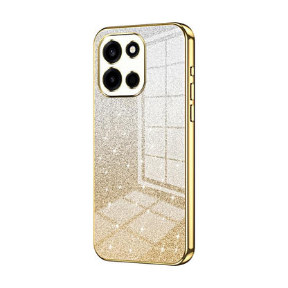 Gradient Glitter Powder Electroplated Phone Case, For OnePlus Turbo 6V, For OnePlus Turbo 6, For OnePlus Ace 6 / Ace 6T / 15R