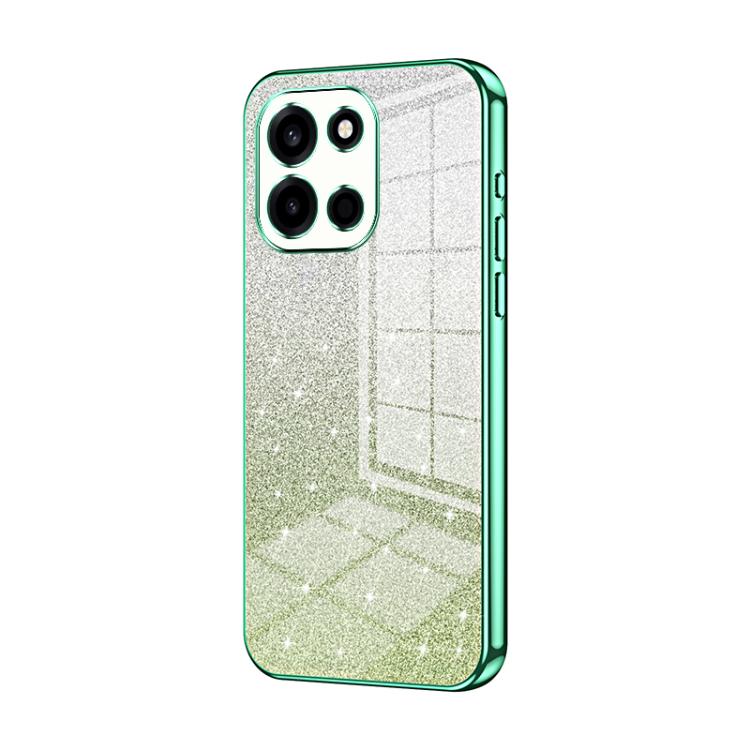 Gradient Glitter Powder Electroplated Phone Case, For OnePlus Turbo 6V, For OnePlus Turbo 6, For OnePlus Ace 6 / Ace 6T / 15R