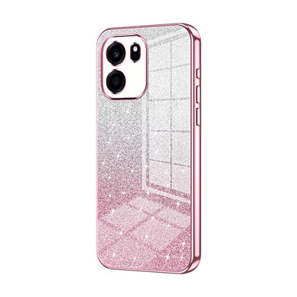 Gradient Glitter Powder Electroplated Phone Case, For OnePlus Turbo 6V, For OnePlus Turbo 6, For OnePlus Ace 6 / Ace 6T / 15R