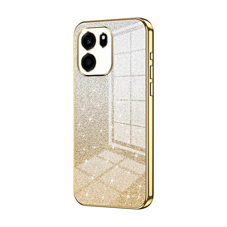 Gradient Glitter Powder Electroplated Phone Case, For OnePlus Turbo 6V, For OnePlus Turbo 6, For OnePlus Ace 6 / Ace 6T / 15R