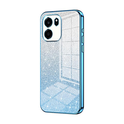 Gradient Glitter Powder Electroplated Phone Case, For OnePlus Turbo 6V, For OnePlus Turbo 6, For OnePlus Ace 6 / Ace 6T / 15R