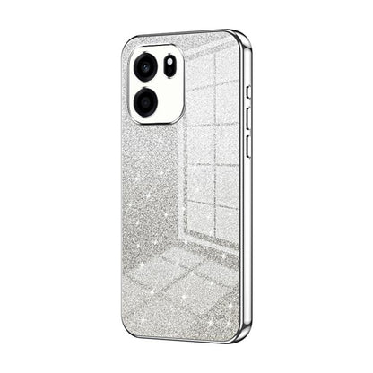 Gradient Glitter Powder Electroplated Phone Case, For OnePlus Turbo 6V, For OnePlus Turbo 6, For OnePlus Ace 6 / Ace 6T / 15R