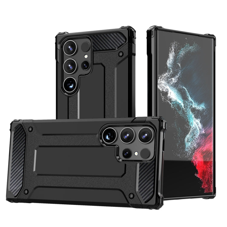 Magic Armor TPU Hybrid PC Phone Case, For Samsung Galaxy S24 FE 5G, For Samsung Galaxy S24 Ultra 5G, For Samsung Galaxy S24+ 5G