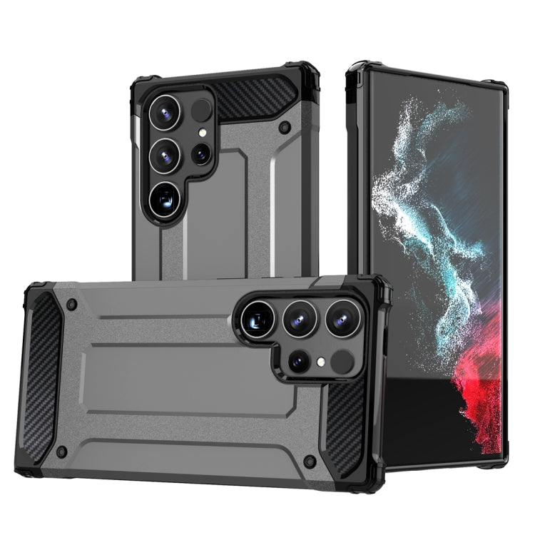 Magic Armor TPU Hybrid PC Phone Case, For Samsung Galaxy S24 FE 5G, For Samsung Galaxy S24 Ultra 5G, For Samsung Galaxy S24+ 5G