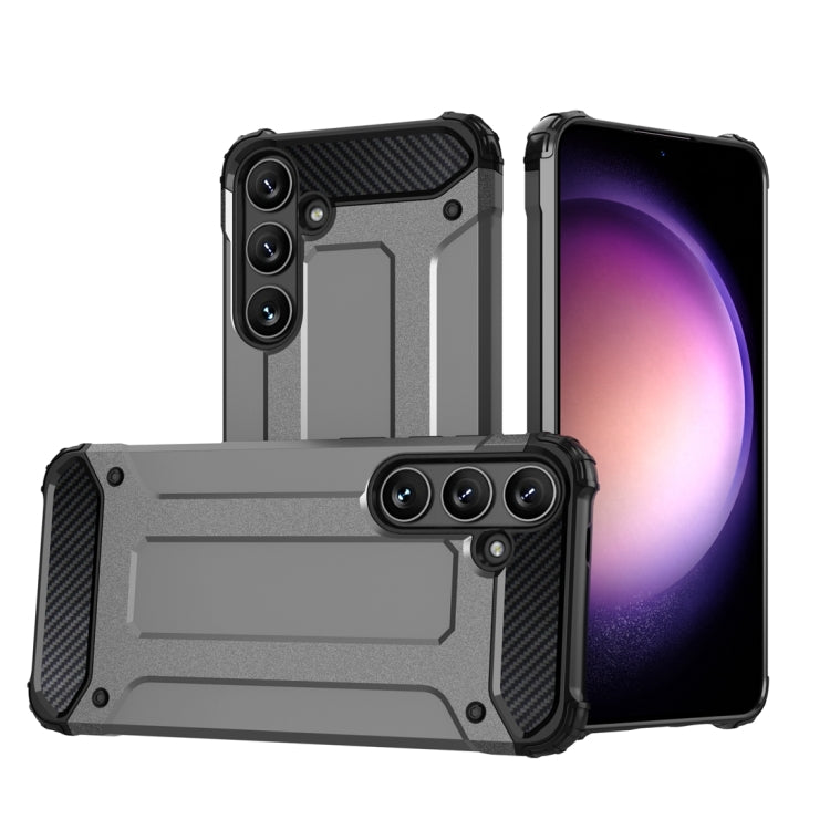 Magic Armor TPU Hybrid PC Phone Case, For Samsung Galaxy S24 FE 5G, For Samsung Galaxy S24 Ultra 5G, For Samsung Galaxy S24+ 5G