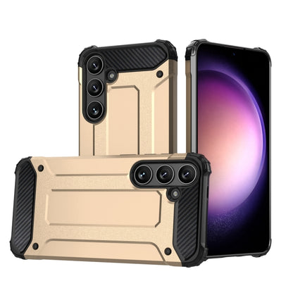 Magic Armor TPU Hybrid PC Phone Case, For Samsung Galaxy S24 FE 5G, For Samsung Galaxy S24 Ultra 5G, For Samsung Galaxy S24+ 5G