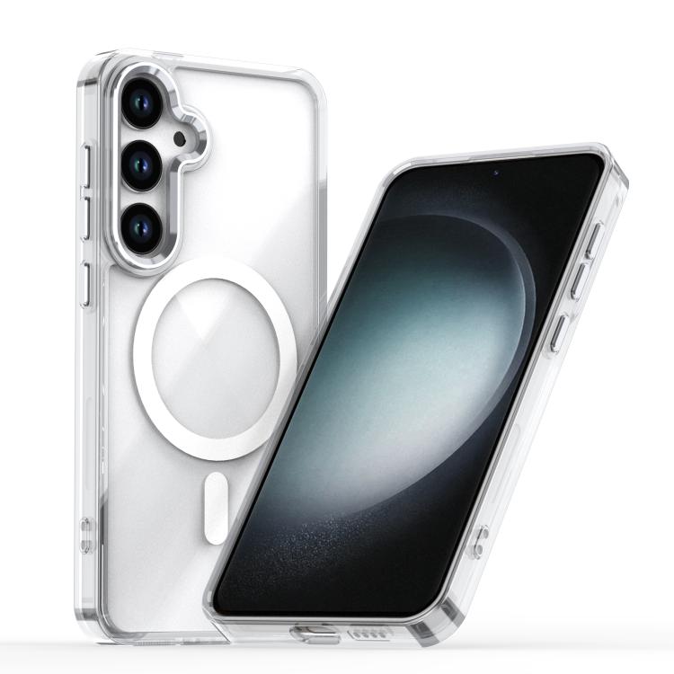 MagSafe Magnetic Clear Phone Case, For Samsung Galaxy S24+ 5G, For Samsung Galaxy S24 5G, For Samsung Galaxy S23 FE 5G