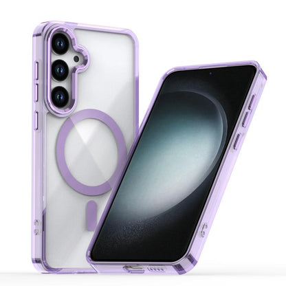 MagSafe Magnetic Clear Phone Case, For Samsung Galaxy S24+ 5G, For Samsung Galaxy S24 5G, For Samsung Galaxy S23 FE 5G
