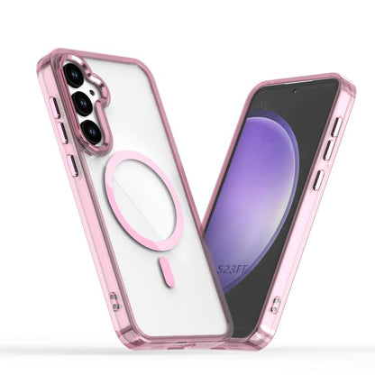 MagSafe Magnetic Clear Phone Case, For Samsung Galaxy S24+ 5G, For Samsung Galaxy S24 5G, For Samsung Galaxy S23 FE 5G