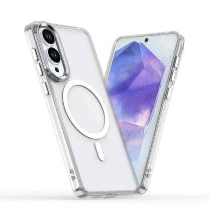 MagSafe Magnetic Clear Phone Case, For Samsung Galaxy S26+ 5G, For Samsung Galaxy S26 Ulltra 5G, For Samsung Galaxy S26 5G, For Samsung Galaxy S25 Edge 5G