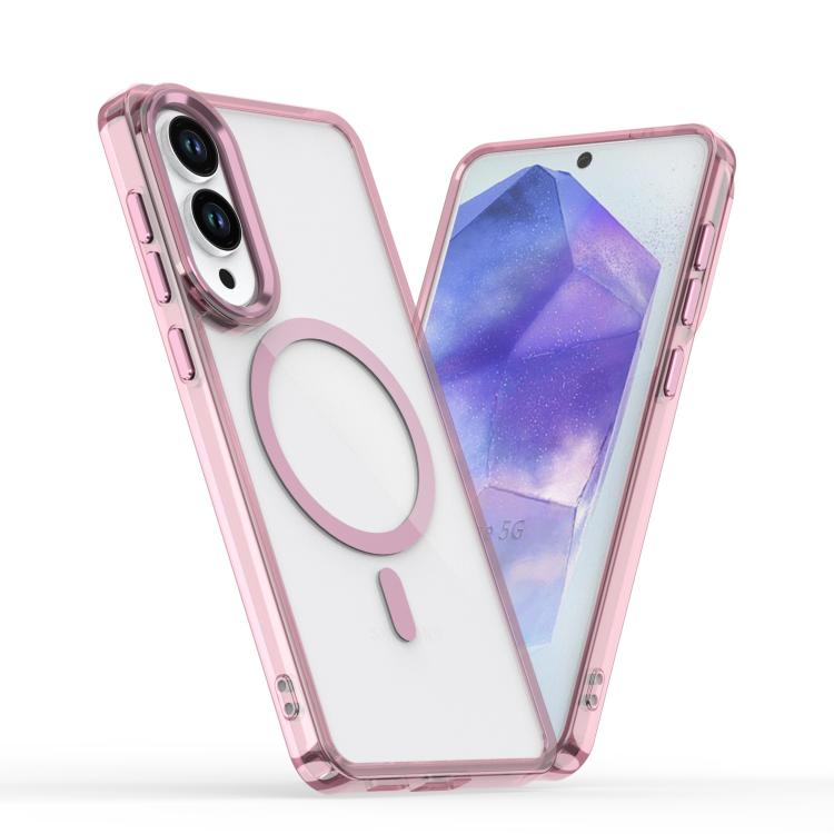 MagSafe Magnetic Clear Phone Case, For Samsung Galaxy S26+ 5G, For Samsung Galaxy S26 Ulltra 5G, For Samsung Galaxy S26 5G, For Samsung Galaxy S25 Edge 5G