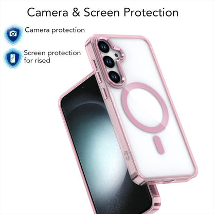 MagSafe Magnetic Clear Phone Case, For Samsung Galaxy S26+ 5G, For Samsung Galaxy S26 Ulltra 5G, For Samsung Galaxy S26 5G, For Samsung Galaxy S25 Edge 5G