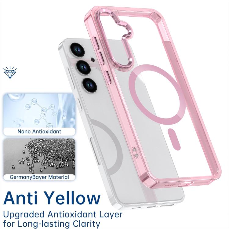 MagSafe Magnetic Clear Phone Case, For Samsung Galaxy S26+ 5G, For Samsung Galaxy S26 Ulltra 5G, For Samsung Galaxy S26 5G, For Samsung Galaxy S25 Edge 5G
