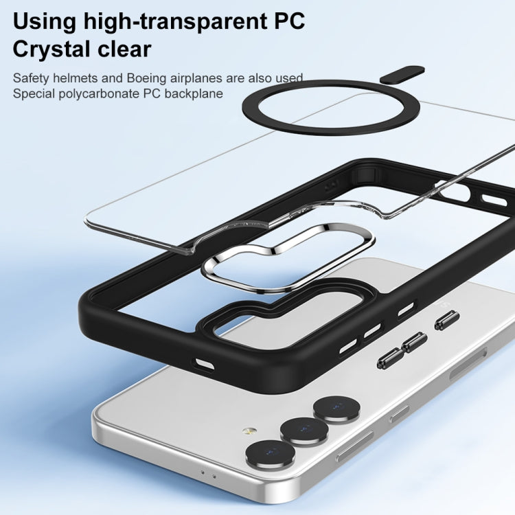 MagSafe Anti-fingerprint Highly Transparent PC Phone Case, For Samsung Galaxy S24 5G