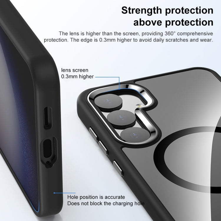 MagSafe Anti-fingerprint Highly Transparent PC Phone Case, For Samsung Galaxy S25 5G, For Samsung Galaxy S25+ 5G, For Samsung Galaxy S25 Ultra 5G, For Samsung Galaxy S24 Ultra 5G, For Samsung Galaxy S24+ 5G