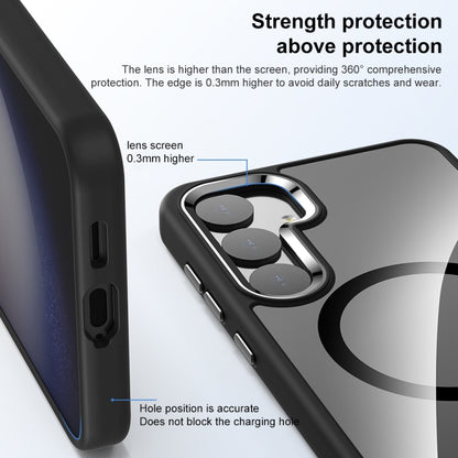 MagSafe Anti-fingerprint Highly Transparent PC Phone Case, For Samsung Galaxy S24 5G