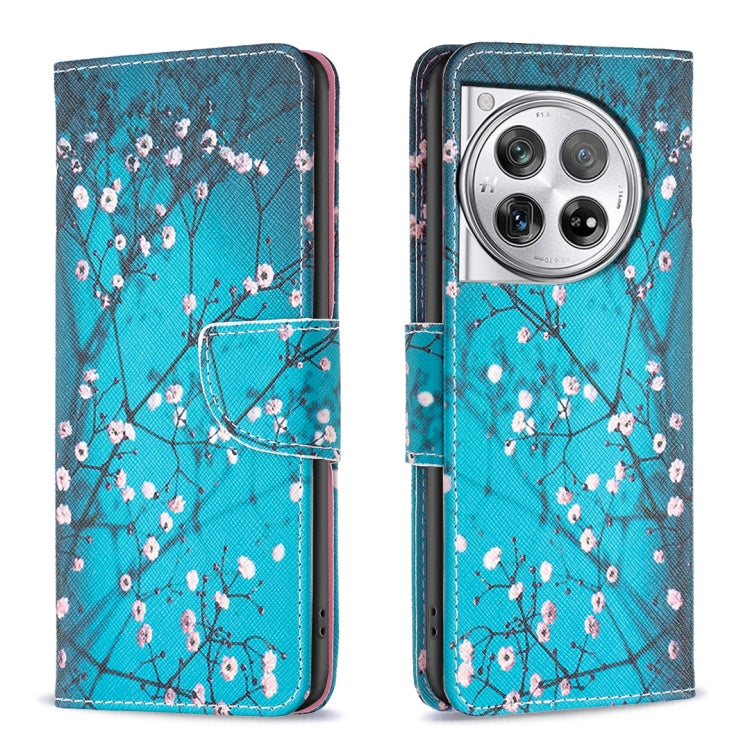Drawing Pattern Leather Phone Case, For OnePlus Nord CE4 Lite Global, For OnePlus 12 5G