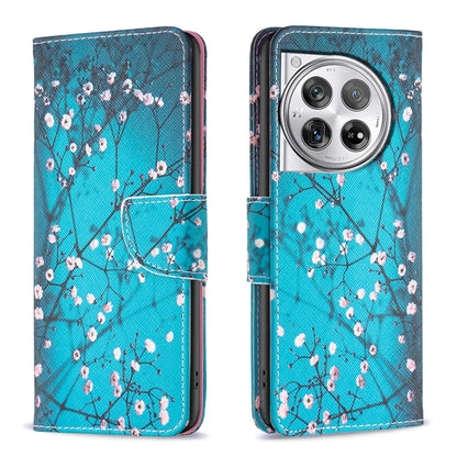 Drawing Pattern Leather Phone Case, For OnePlus Nord CE4 Lite Global, For OnePlus 12 5G