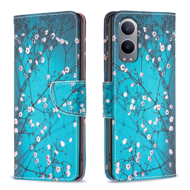 Drawing Pattern Leather Phone Case, For OnePlus Nord CE4 Lite Global, For OnePlus 12 5G