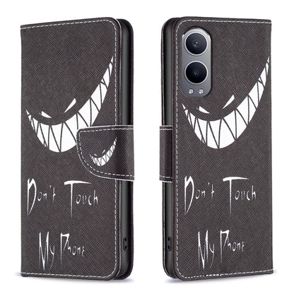 Drawing Pattern Leather Phone Case, For OnePlus Nord CE4 Lite Global, For OnePlus 12 5G