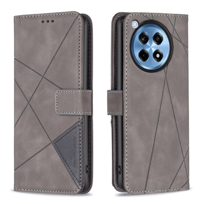 BF05 Magnetic Buckle Rhombus Texture Leather Phone Case, For OnePlus 13, For OnePlus Nord 4, For OnePlus Nord CE4 Lite Global, For OnePlus 12R