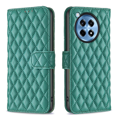 Diamond Lattice Wallet Flip Leather Phone Case, For OnePlus Nord 4, For OnePlus Nord CE4 Lite Global, For OnePlus 12R, For OnePlus 12 5G