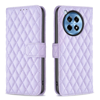 Diamond Lattice Wallet Flip Leather Phone Case, For OnePlus Nord 4, For OnePlus Nord CE4 Lite Global, For OnePlus 12R, For OnePlus 12 5G