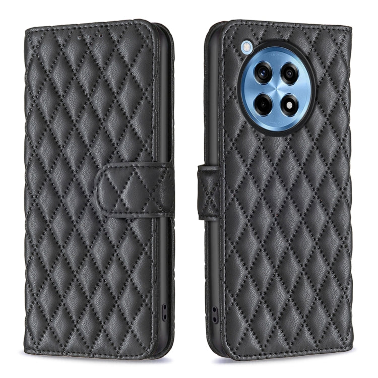 Diamond Lattice Wallet Flip Leather Phone Case, For OnePlus Nord 4, For OnePlus Nord CE4 Lite Global, For OnePlus 12R, For OnePlus 12 5G