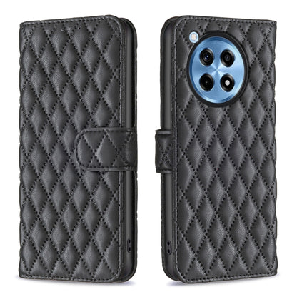 Diamond Lattice Wallet Flip Leather Phone Case, For OnePlus Nord 4, For OnePlus Nord CE4 Lite Global, For OnePlus 12R, For OnePlus 12 5G