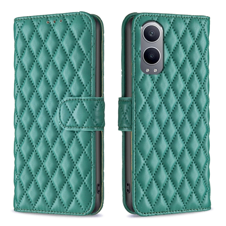 Diamond Lattice Wallet Flip Leather Phone Case, For OnePlus Nord 4, For OnePlus Nord CE4 Lite Global, For OnePlus 12R, For OnePlus 12 5G