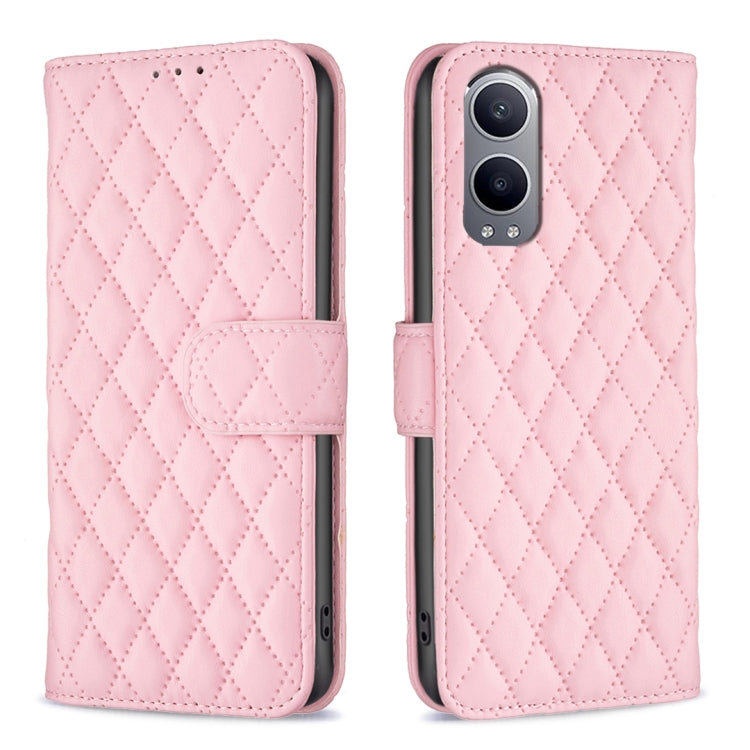 Diamond Lattice Wallet Flip Leather Phone Case, For OnePlus Nord 4, For OnePlus Nord CE4 Lite Global, For OnePlus 12R, For OnePlus 12 5G