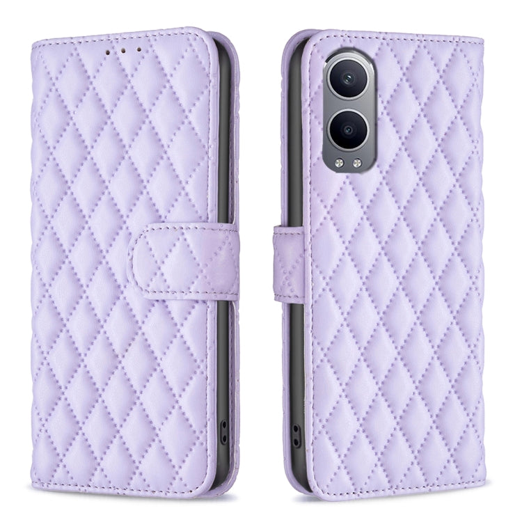 Diamond Lattice Wallet Flip Leather Phone Case, For OnePlus Nord 4, For OnePlus Nord CE4 Lite Global, For OnePlus 12R, For OnePlus 12 5G