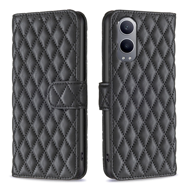 Diamond Lattice Wallet Flip Leather Phone Case, For OnePlus Nord 4, For OnePlus Nord CE4 Lite Global, For OnePlus 12R, For OnePlus 12 5G