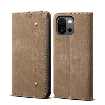 Denim Texture Casual Style Horizontal Flip Leather Case, For OnePlus 15R, For OnePlus 15, For OnePlus Nord 5 / Ace 5 Ultra, For OnePlus 13s 5G, For OnePlus 13T, For OnePlus 13
