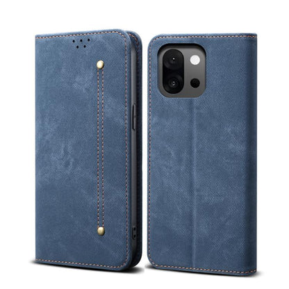 Denim Texture Casual Style Horizontal Flip Leather Case, For OnePlus 15R, For OnePlus 15, For OnePlus Nord 5 / Ace 5 Ultra, For OnePlus 13s 5G, For OnePlus 13T, For OnePlus 13