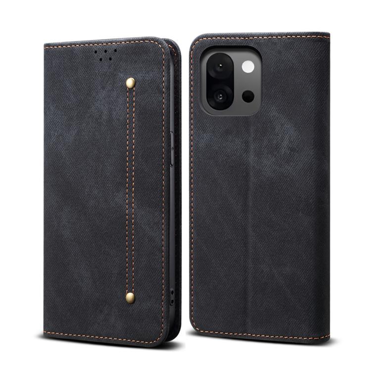 Denim Texture Casual Style Horizontal Flip Leather Case, For OnePlus 15R, For OnePlus 15, For OnePlus Nord 5 / Ace 5 Ultra, For OnePlus 13s 5G, For OnePlus 13T, For OnePlus 13