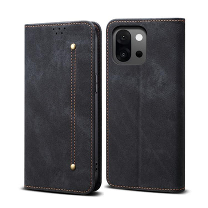 Denim Texture Casual Style Horizontal Flip Leather Case, For OnePlus 15R, For OnePlus 15, For OnePlus Nord 5 / Ace 5 Ultra, For OnePlus 13s 5G, For OnePlus 13T, For OnePlus 13