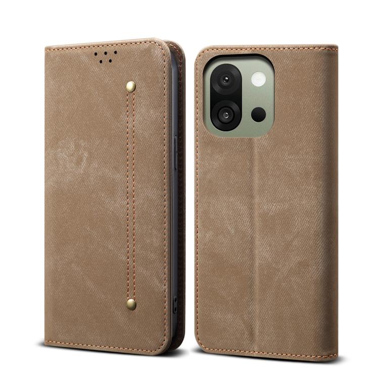 Denim Texture Casual Style Horizontal Flip Leather Case, For OnePlus 15R, For OnePlus 15, For OnePlus Nord 5 / Ace 5 Ultra, For OnePlus 13s 5G, For OnePlus 13T, For OnePlus 13