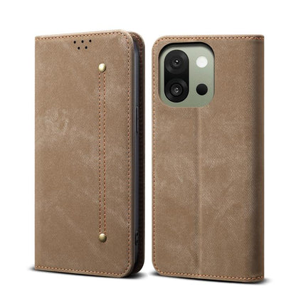 Denim Texture Casual Style Horizontal Flip Leather Case, For OnePlus 15R, For OnePlus 15, For OnePlus Nord 5 / Ace 5 Ultra, For OnePlus 13s 5G, For OnePlus 13T, For OnePlus 13