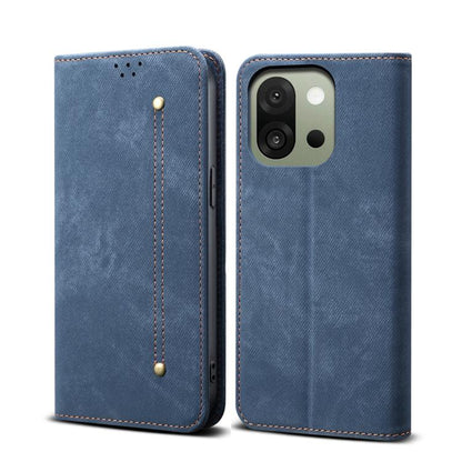 Denim Texture Casual Style Horizontal Flip Leather Case, For OnePlus 15R, For OnePlus 15, For OnePlus Nord 5 / Ace 5 Ultra, For OnePlus 13s 5G, For OnePlus 13T, For OnePlus 13