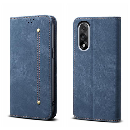 Denim Texture Casual Style Horizontal Flip Leather Case, For OnePlus 15R, For OnePlus 15, For OnePlus Nord 5 / Ace 5 Ultra, For OnePlus 13s 5G, For OnePlus 13T, For OnePlus 13
