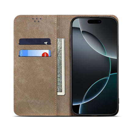 Denim Texture Casual Style Horizontal Flip Leather Case, For OnePlus 15R, For OnePlus 15, For OnePlus Nord 5 / Ace 5 Ultra, For OnePlus 13s 5G, For OnePlus 13T, For OnePlus 13