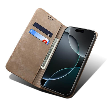 Denim Texture Casual Style Horizontal Flip Leather Case, For OnePlus 15R, For OnePlus 15, For OnePlus Nord 5 / Ace 5 Ultra, For OnePlus 13s 5G, For OnePlus 13T, For OnePlus 13