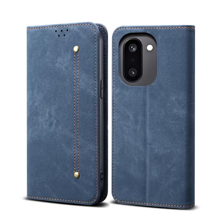 Denim Texture Casual Style Horizontal Flip Leather Case, For OnePlus 15R, For OnePlus 15, For OnePlus Nord 5 / Ace 5 Ultra, For OnePlus 13s 5G, For OnePlus 13T, For OnePlus 13